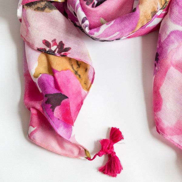 Olivia Watercolor Scarf