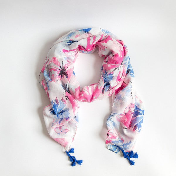 Olivia Watercolor Scarf