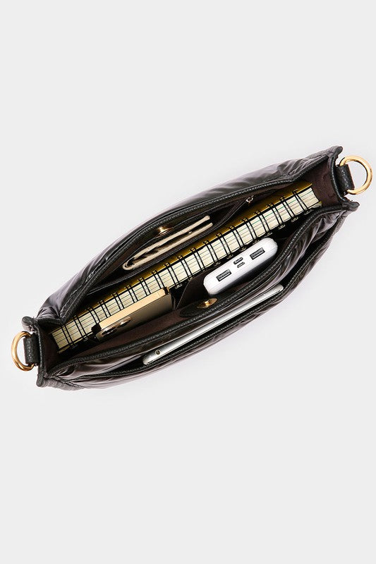 Paisley Puffer Crossbody