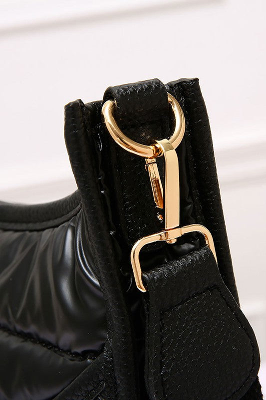 Paisley Puffer Crossbody