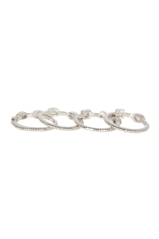 Elisabet Stack Ring Set