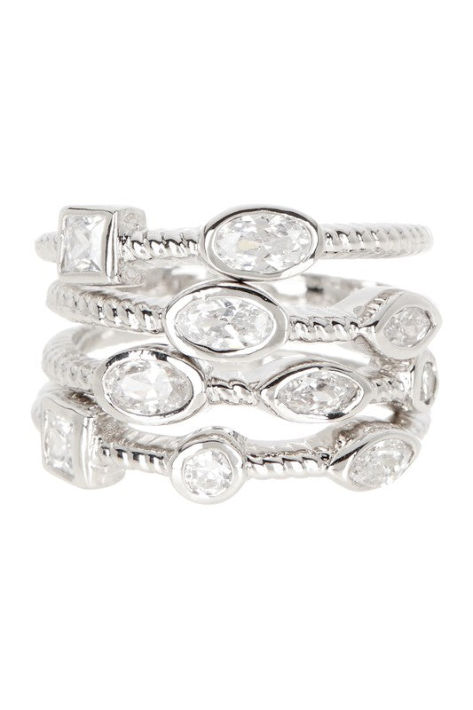 Elisabet Stack Ring Set