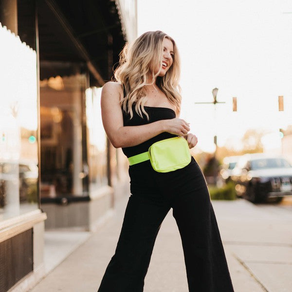 Nadya Nylon Crossbody Bag