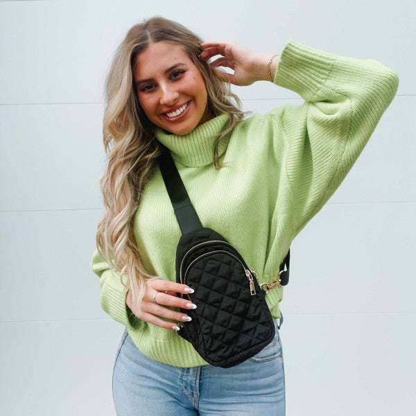 Penelope Puffer Crossbody Bag