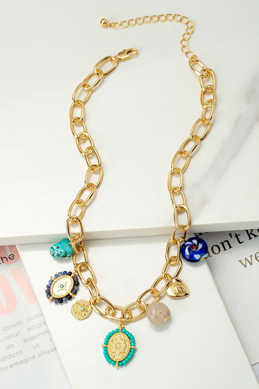 Catherine Charm Necklace