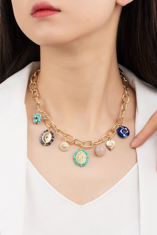 Catherine Charm Necklace