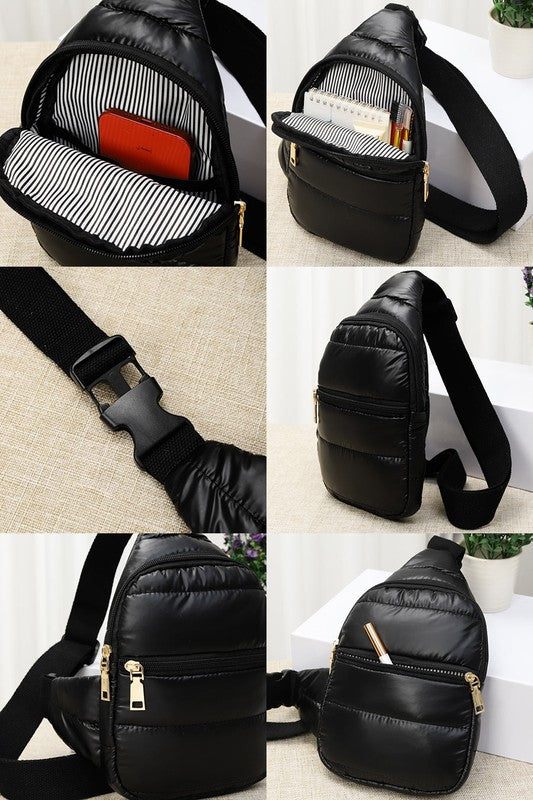 Posey Puffer Sling Bag