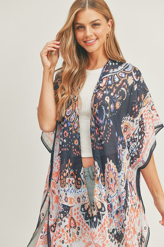 Briar Boho Print Kimono