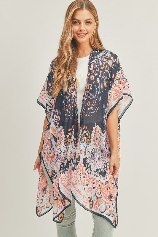 Briar Boho Print Kimono