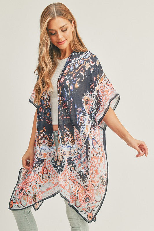 Briar Boho Print Kimono