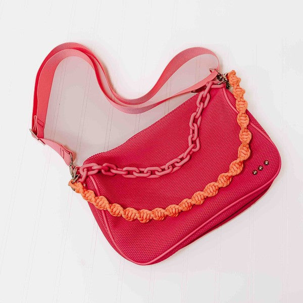 Oh So Neon Cross Body Shoulder Bag