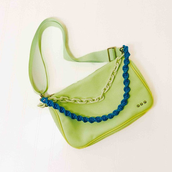Oh So Neon Cross Body Shoulder Bag