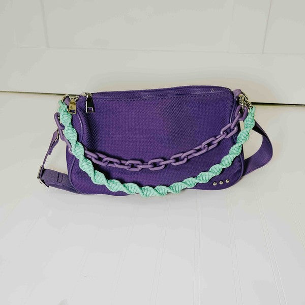 Oh So Neon Cross Body Shoulder Bag