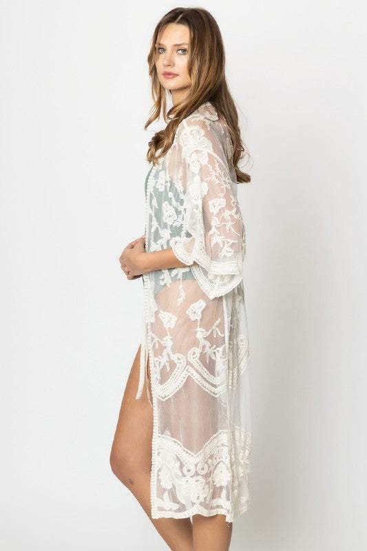 Lanie Lace Kimono