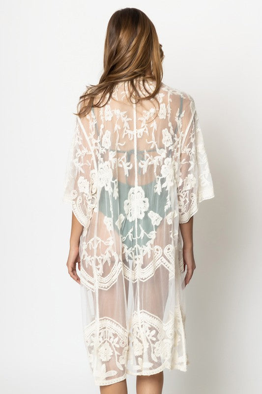 Lanie Lace Kimono