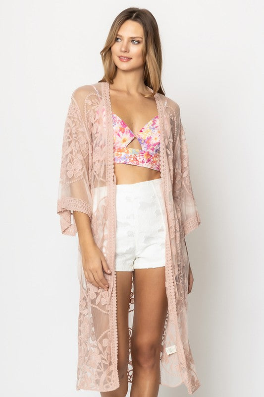 Lanie Lace Kimono