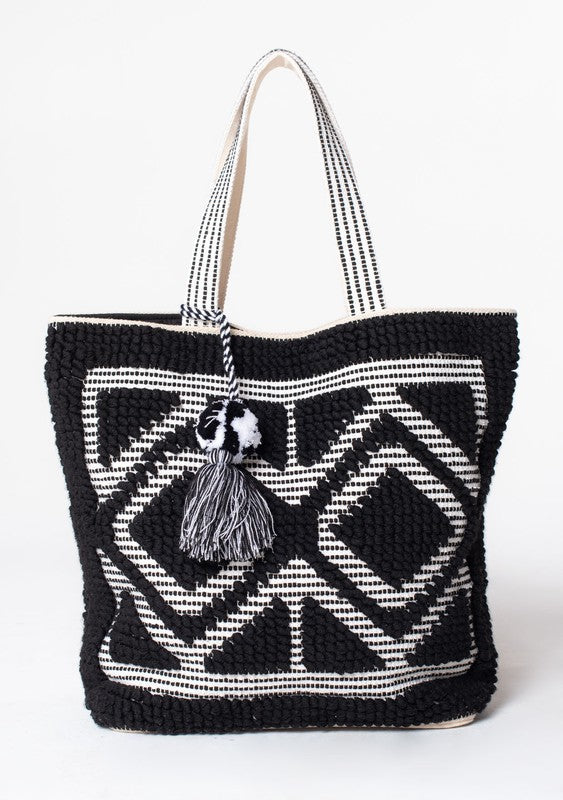 Bailey Boho Diamond Tote