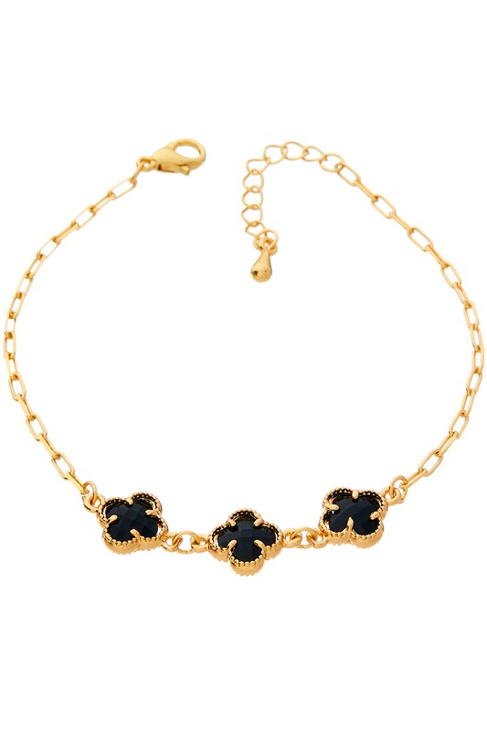 Charley Clover Charm Bracelet