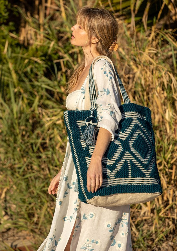 Bailey Boho Diamond Tote