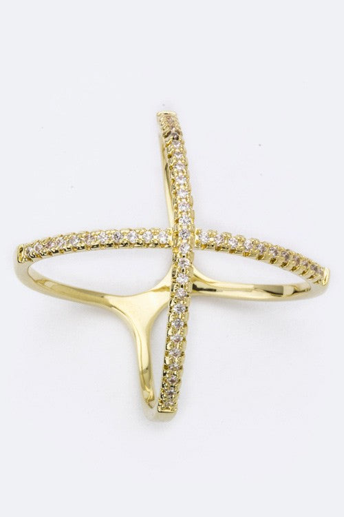 Cate Criss Cross Ring
