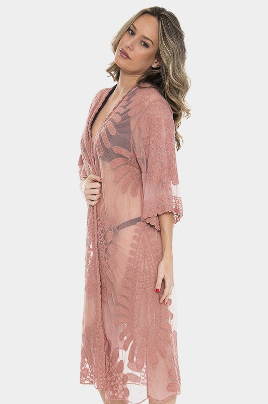 Lilianna Lace Kimono