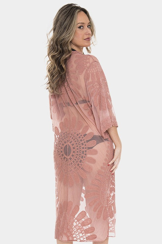 Lilianna Lace Kimono