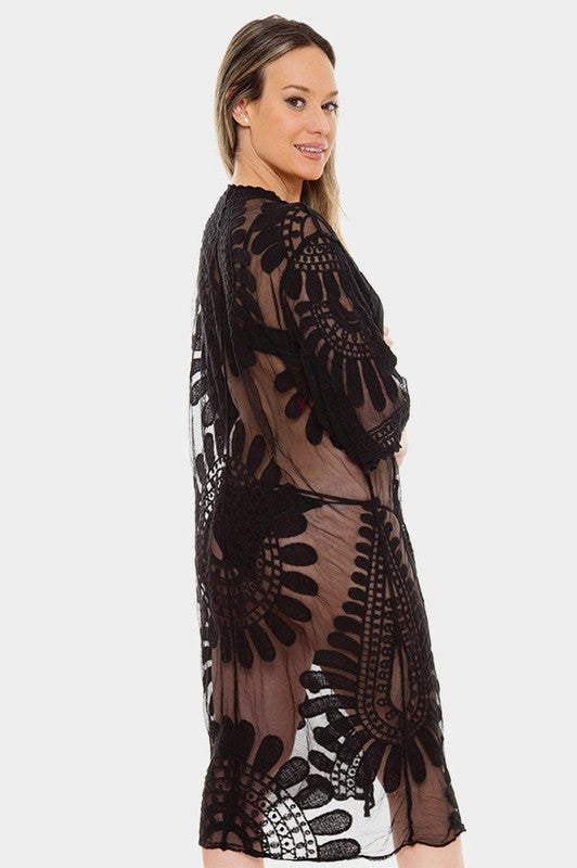 Lilianna Lace Kimono