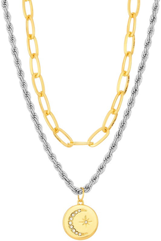 Camilla Crescent Moon Necklace