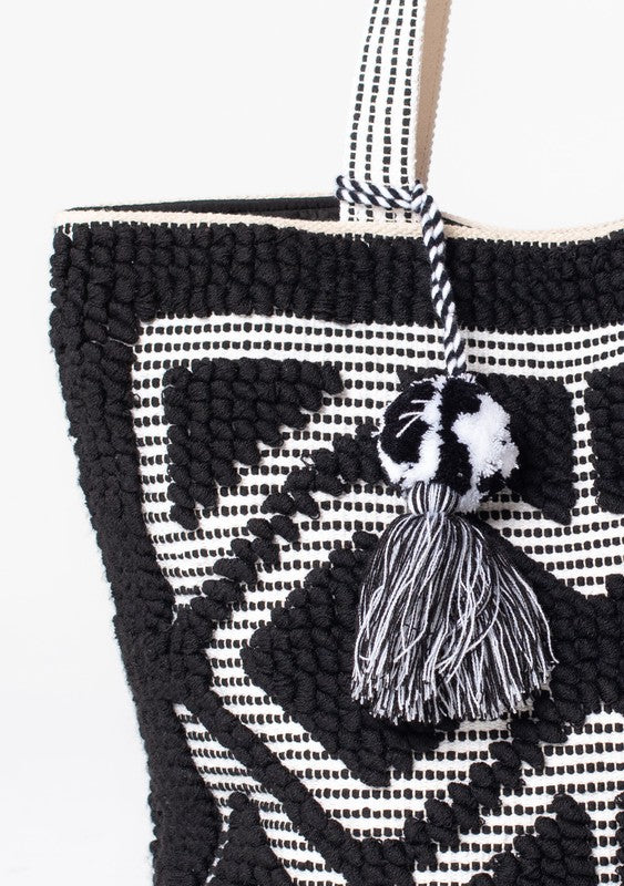 Bailey Boho Diamond Tote