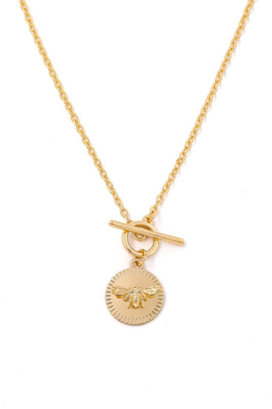 Beatriz Bee Pendant Necklace